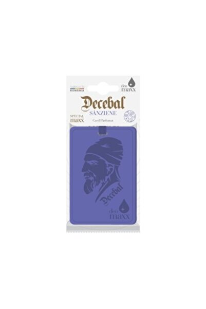 DeoMaxx Card de odorizant auto Decebal, DeoMaxx, Sanziene