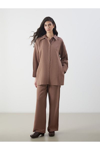 LC Waikiki Oversize Muslin Women's Shirt Tunic