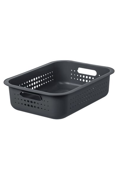 Orthex Storage and organization box, SmartStore Recycled 10, made of recycled plastic, 6L, 37x28x10 cm