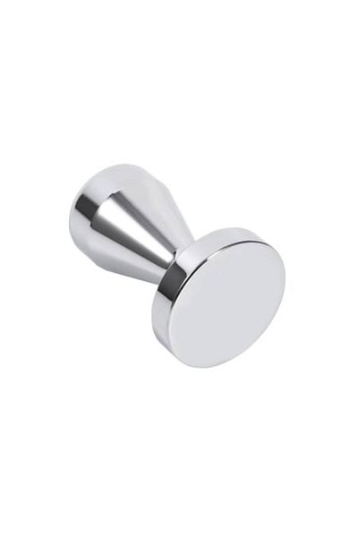 motor starter Tamper/presa inox pentru cafea, baza 49 mm, argintiu