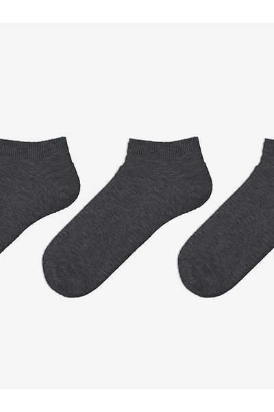 LC Waikiki New Season Men's Booties Socks 3-Piece - S5Lj80Z8