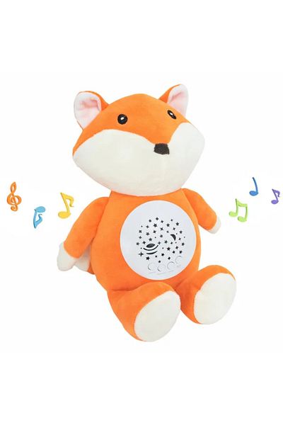 Factory Price - Plush Toy With Soft Light And Soothing Music - Fox