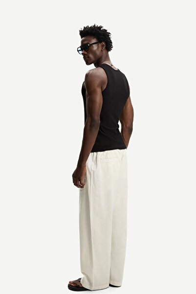 Bershka Super baggy striped fabric trousers