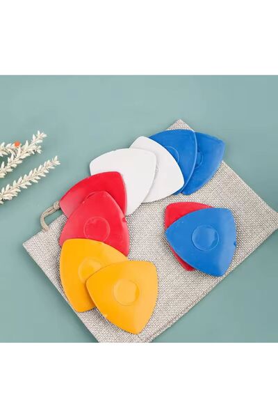 OZN AKSESUAR Terzi Çizgi Sabunu, Terzi Çizgi Taşı, Buharla Silinen Terzi Taşı, Kolay Silinen Taş (10 Adet Renkli)