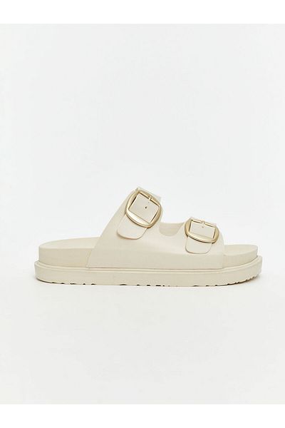 LC Waikiki New Season Leather Look Women's Slippers - S5Jh42Z8
