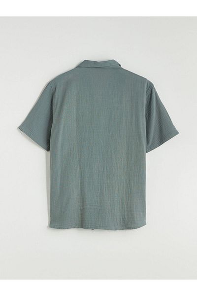 LC Waikiki Ανδρικό κοντομάνικο πουκάμισο LCW Standard Fit