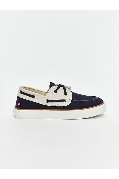 LC Waikiki Navy Blue Lace-Up Men's Classic Shoes