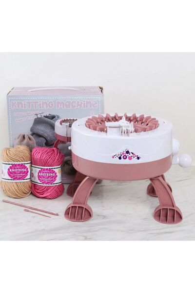 OZN AKSESUAR Örgü Makinesi 22 Iğne El Yapımı Silindir Yün Dokuma Kazak Şapka Eşarp Çorap Yetişkin Çocuklar 689B-1