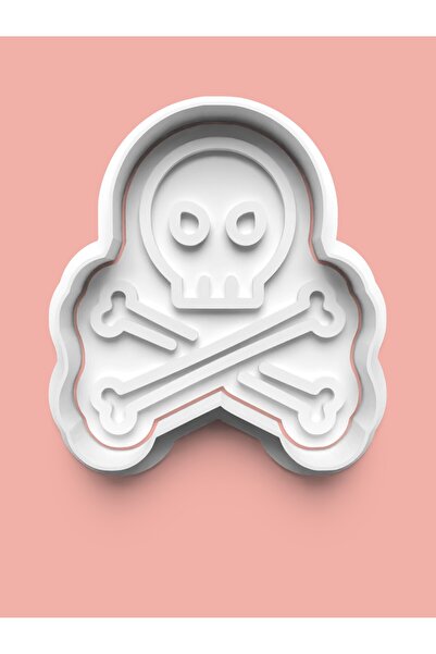 AKTASTORE قالب كوكيز على شكل قرصان وقالب عجينة السكر