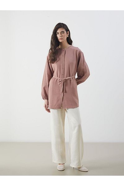 LC Waikiki New Season Crew Neck Women's Shirt Tunic - S5Mq00Z8