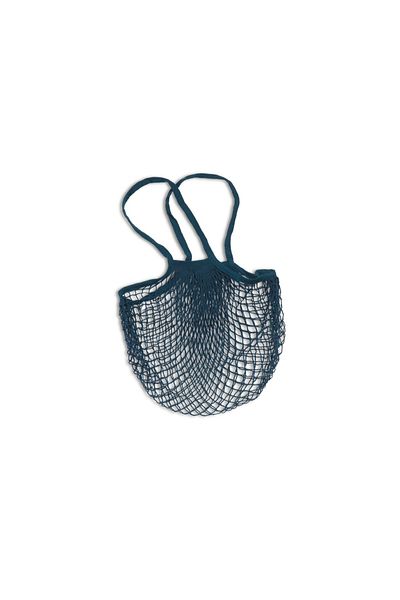 Punta shopping bag, F10396, 38 x 32 cm, mesh type, Turquoise