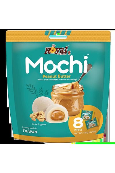 Royal Family Mochi Peanut Butter, 120g