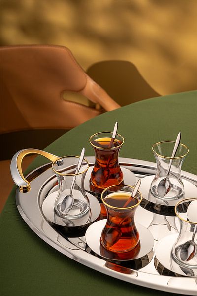 Emsan Abbie 19 Piece Tea Set