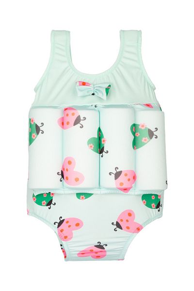 Swimfoam Swim Foam Butterflies Swim Aid Non-Sink Girls' Swimsuit