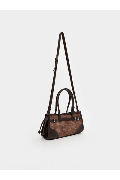 LC Waikiki Lcw Accessories Brown Detachable Strap Women's Shoulder Bag