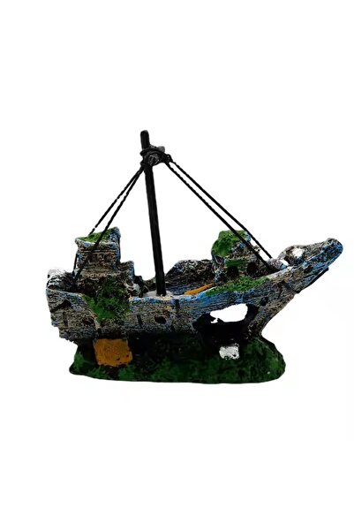 OEM Ornament acvariu, epava de nava 12 cm