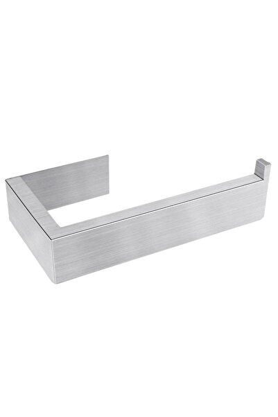 Ajing Suport hârtie igienică Jinwcism, oțel inoxidabil, argintiu, 14,5 x 7,3 cm