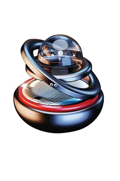 AUTOREY Car Air Freshener and Premium Aroma Diffuser with Solar Charging Fragrance-Free