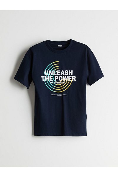 LC Waikiki New Season Crew Neck Printed Boys T-Shirt - S5Bj16Z4