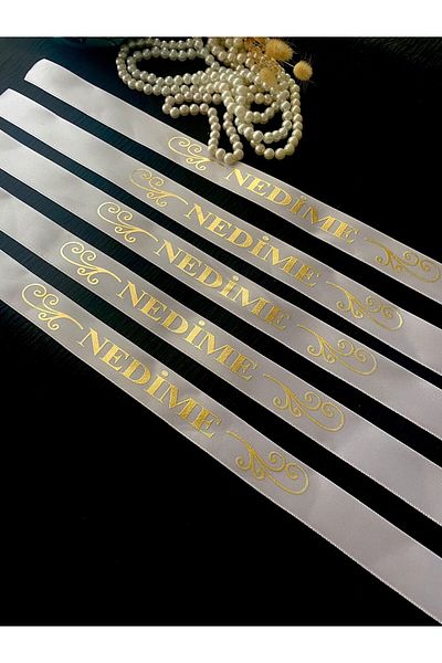 nuksoc Bridesmaid Ribbon Arm Wristbands Henna Night Wedding Bride Bachelorette 5Pcs Is the Price