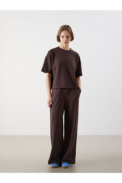LC Waikiki New Season Crew Neck Oversize Women's T-Shirt - S5Om57Z8