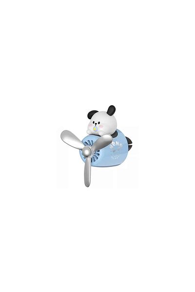 AUTOREY Aviator Bear Car Aromatherapy Diffuser Ventilation Grille Car Air Freshener 2 Fragrances Included
