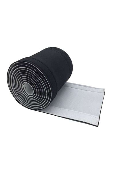 Aptel Spiral Cable Organizer, Neoprene, Foldable with Velcro, Length 3 m, Black