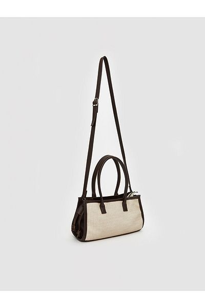 LC Waikiki Lcw Accessories Ecru Women's Shoulder Bag with Detachable Strap