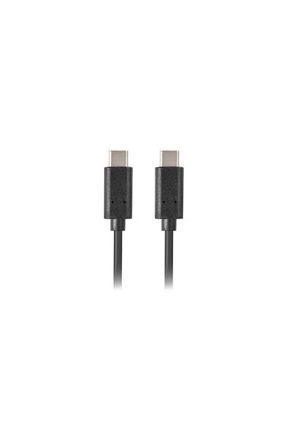 Lanberg Cablu USB-C 3.1 gen.2 tata-tata, Lanberg 43691, Încărcare rapidă 4.0, Power Delivery 3.0, 10GB/S, negru