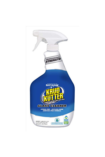 Krud Kutter بخاخ منظف زجاج احترافي خالٍ من الخطوط 946 مل