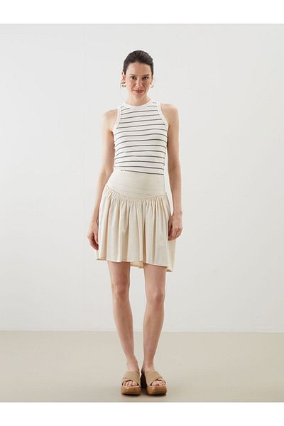 LC Waikiki Crew Neck Striped Women's Athlete