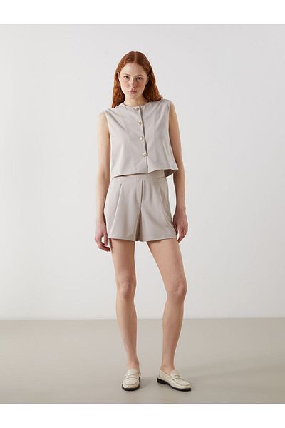 LC Waikiki New Season Crew Neck Women's Classic Vest - S5Gi24Z8