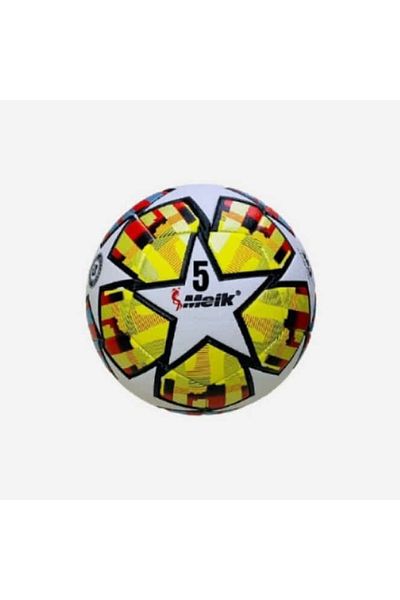 rexa Meik Size 5 Football in Yellow and Black for Training and Match Play