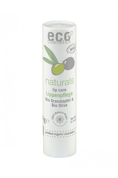 Eco Cosmetics Organic lip balm with olive oil and pomegranate - Eco Cosmetics
