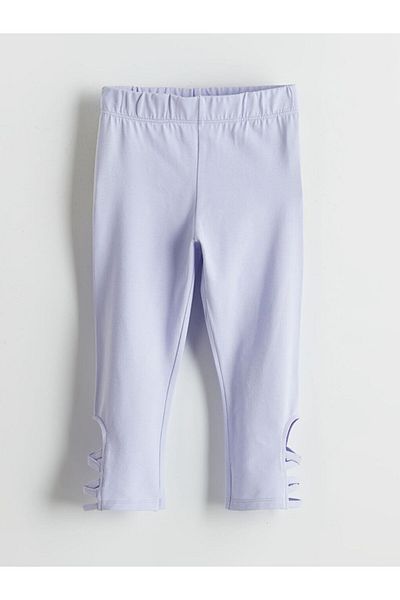 LC Waikiki Lilac Waist Elastic 3/4 Length Girls' Leggings