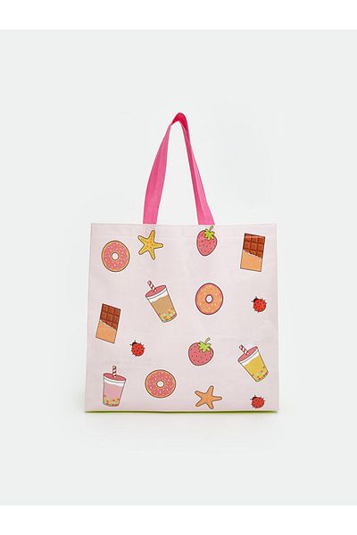 LC Waikiki New Season Printed Women's Shopping Bag - S5Lc61Z8
