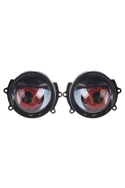 AUTOREY "Devil Eyes" LED Car Headlights Wi-Fi Control and 3-inch Magnifier – Personalized Lighting