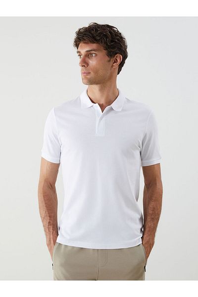 LC Waikiki Ανδρικό μπλουζάκι με κοντό μανίκι Polo Neck New Season - S52213Z8