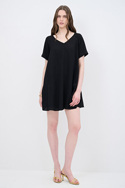 Love My Body Kısa Kollu Geniş Elbise