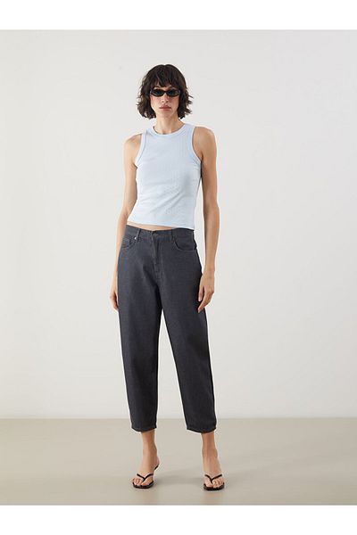 LC Waikiki Women's Athlete with Crew Neck Stones