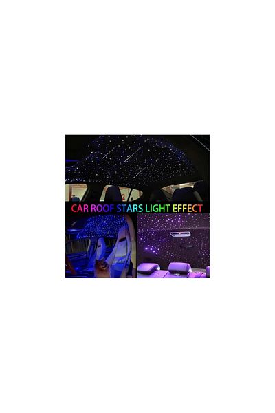 AUTOREY RGBW Auto Starry Ceiling Fiber Optic Kit and 10 Comets Kit included - 900 strands