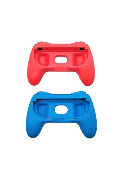 Gamertek قبضة تحكم GamerTek لجهاز Nintendo Switch 2 - إصدار أزرق وأحمر
