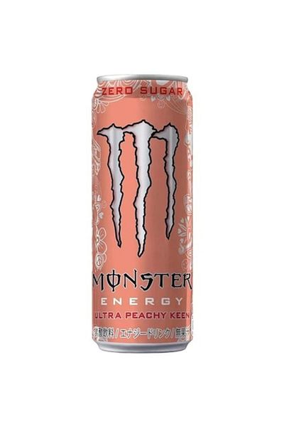 MONSTER Ultra Peachy Keen Energy Drink, JP, 355ml