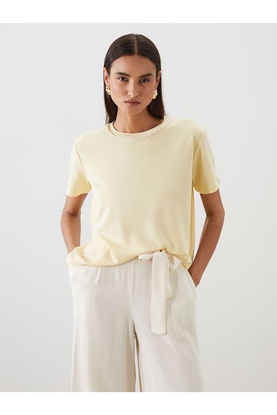 LC Waikiki Νέα σεζόν Crew Neck Γυναικείο Tisort - S5Q587Z8