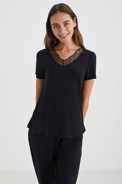 Penyemood Soft textured pajama set