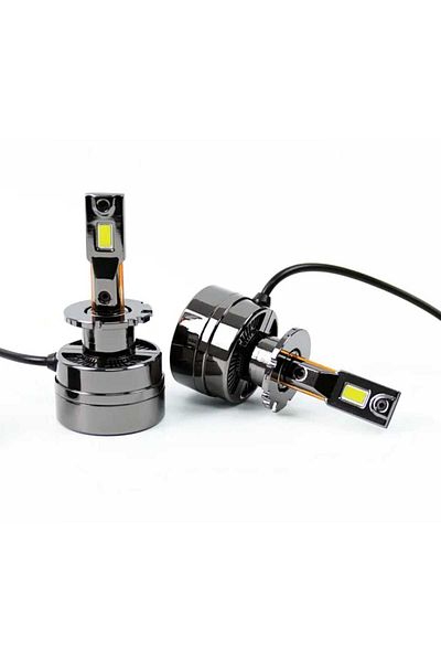 AUTOREY Set of 2 LED Bulbs D2S/R PRO 45W/bulb for Car Headlights Xenon HID to LED Conversion 12-24V Canbus