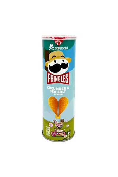 Pringles Chipsuri Pringles, castravete & sare de mare, 115 g