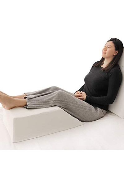 Moon Leg Elevation pillow -White