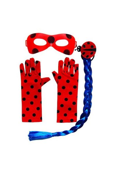 KidMania Ladybug accessory set for girls 3-9 years old One Size