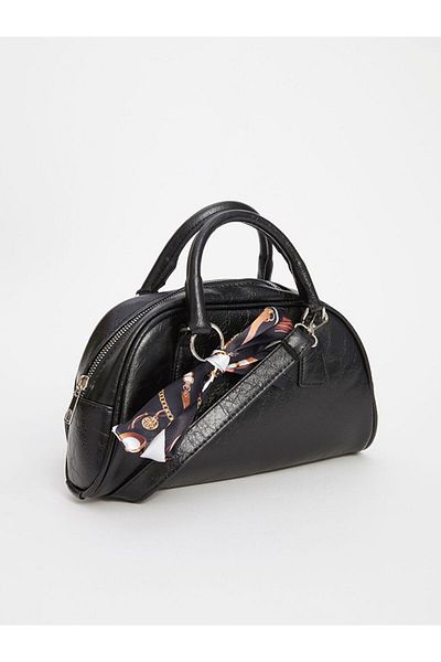 LC Waikiki New Black Leather Look Women's Shoulder Bag